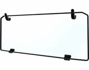 Üveg hátsó panel