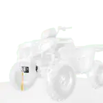 570 Touring 2500 Lb. csörlő, acél sodronnyal (2023-ig) - Image 2