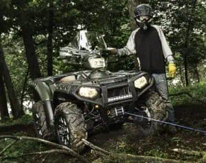 3500 Lb csörlő, szintetikus kötéllel, Sportsman 1000 - Image 3