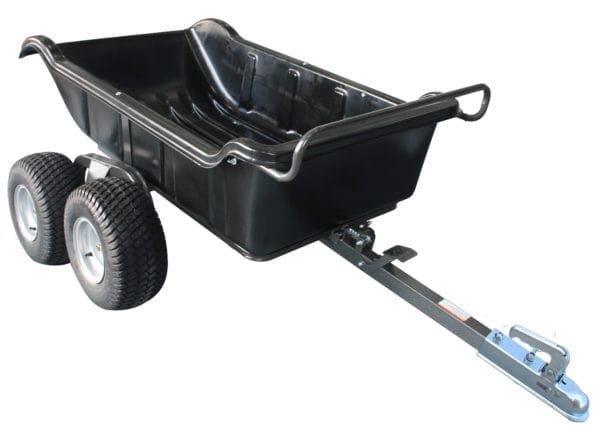 SP22149- 1500LB POLY DUMP CART WITH FOUR WHEELS-50mm coupler