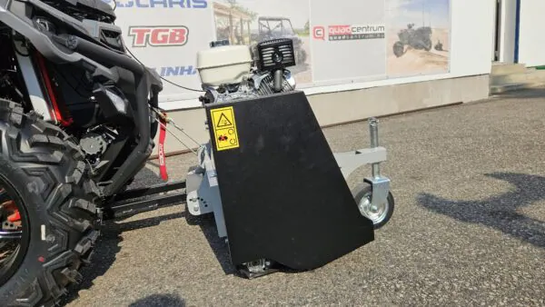 Quad első fűnyíró, mulcsozó Honda GX270 motorral - Image 3