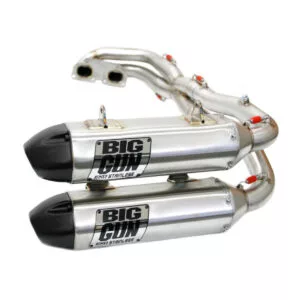 Big Gun EXO Stainless Dual teljes dupla kipufogórendszer Polaris RZR XP 1000 / XP 4 1000 (2014–2023) modellekhez