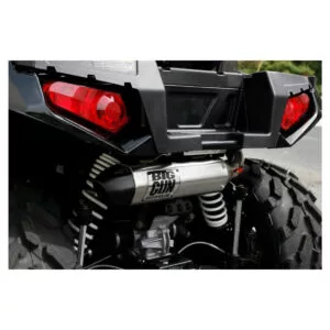 Big Gun EXO Stainless Slip-On sportkipufogó dob Polaris Sportsman XP 1000 / Touring XP 1000 (2015–2021) modellekhez
