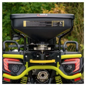 FIMCO 12V-os elektromos ATV / UTV só-, műtrágya- és vetőmagszóró (62 L)