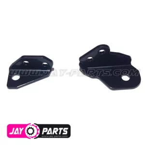 JayParts Erősített Motor- és Váltótartó Konzol Pár (4 mm Acél, Bal + Jobb) – Polaris Scrambler / Sportsman 850 / 1000 / 1000 S (JP0016)