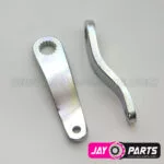 JayParts Polírozott Rozsdamentes Acél Váltókar (Bellcrank, 6 mm) – Polaris Scrambler / Sportsman 550 / 850 / 1000 / 1000 S (JP0018)
