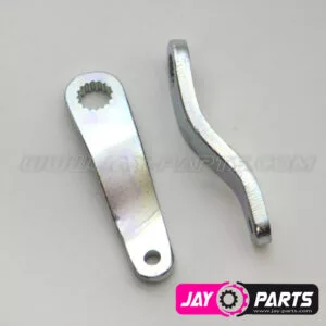 JayParts Polírozott Rozsdamentes Acél Váltókar (Bellcrank, 6 mm) – Polaris Scrambler / Sportsman 550 / 850 / 1000 / 1000 S (JP0018)