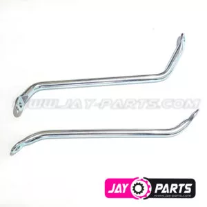 JayParts Heavy Duty Tömör Acél Lábtartó Tartócső Pár (Bal + Jobb) – Polaris Scrambler 850 / 1000 (JP0026)
