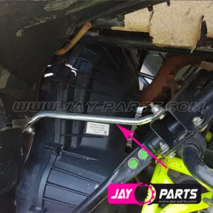 JayParts Heavy Duty Tömör Acél Lábtartó Tartócső Pár (Bal + Jobb) – Polaris Scrambler 850 / 1000 (JP0026)