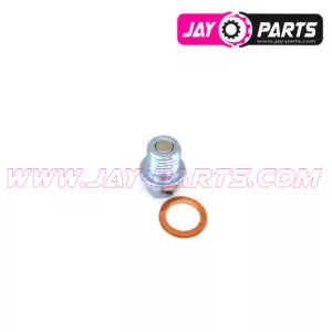 JayParts Mágneses Motorolaj-Leeresztő Csavar M12×1,5 – Polaris Sportsman / Scrambler / Ranger / RZR / General (JP0058)