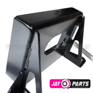 JayParts Hátsó Akkumulátortartó Konzol és Lengőkar-Merevítő (S355 Acél) – Polaris Scrambler / Sportsman 850 / 1000 (JP0081)