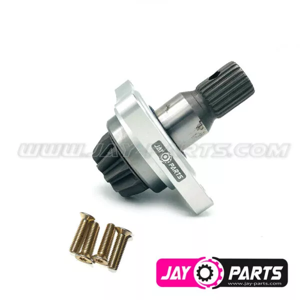 JayParts Első Differenciálmű Erősített Kúpkerék (Pinion) és 7075 Alumínium Fedél Felújító Készlet – Polaris Scrambler / Sportsman 850 / 1000 (JP0087)