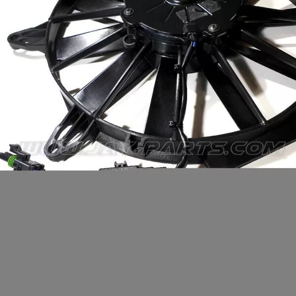 JayParts / SPAL Nagyteljesítményű Hűtőventilátor (+10% légszállítás) – Can-Am Outlander 450 / 570 / 650 / 800R / 850 XMR (JP0089)