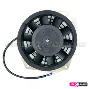 JayParts nagy teljesítményű SPAL hűtőventilátor (+170 m³/h) – Suzuki LT-Z 400 / Kawasaki KFX 400 / Arctic Cat DVX 400