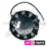 JayParts nagy teljesítményű SPAL hűtőventilátor (+170 m³/h) – Yamaha YFZ 450 / YFZ 450R / YFM 700R Raptor