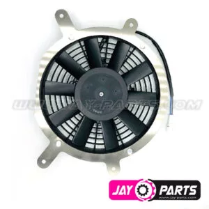 JayParts nagy teljesítményű SPAL hűtőventilátor (+170 m³/h) – Yamaha Grizzly 700 / Kodiak 700 (2015–)