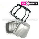 JayParts CNC Alumínium Szelepfedél Készlet Tömítésekkel és Csavarokkal (2 db) – Can-Am Outlander / Renegade / Maverick / Commander / Defender (JP0113)
