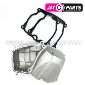 JayParts CNC Alumínium Szelepfedél Készlet Tömítésekkel és Csavarokkal (2 db) – Can-Am Outlander / Renegade / Maverick / Commander / Defender (JP0113)