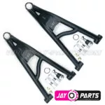 JayParts JAY1 Erősített Első Alsó A-Lengőkar Készlet (Bal + Jobb) Gömbfejekkel és Szilentekkel – Polaris Scrambler / Sportsman 850 / 1000 (JP0119)