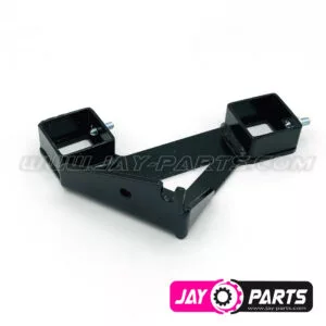 JayParts Bal Oldali Kipufogótartó Konzol (Fekete Acél) – Polaris Scrambler 1000 (JP0158)