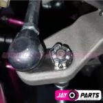 JayParts Rozsdamentes Acél Kormányösszekötő Merevítőlemez Pár (2 db) – Polaris Scrambler / Sportsman XP 1000 S (JP0179)