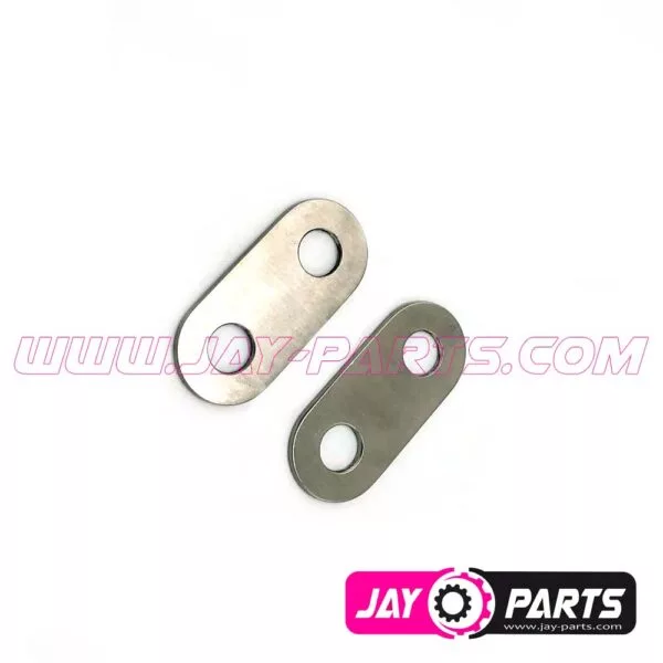 JayParts Rozsdamentes Acél Kormányösszekötő Merevítőlemez Pár (2 db) – Polaris Scrambler / Sportsman XP 1000 S (JP0179)