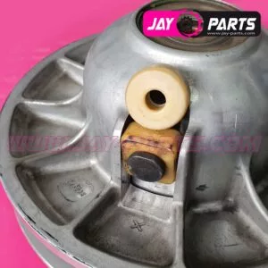 JayParts Szekunder Variátor Csúszka -> Görgő Átalakító Készlet (2 db) – Polaris Sportsman / Scrambler / Ranger / RZR / General (JP0187)