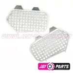 JayParts Rozsdamentes Acél Fényszóróvédő Rács Pár (Race Edition) – Polaris Scrambler 850 / 1000 / 1000 S (JP0199)
