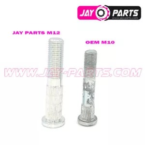 JayParts M12 Erősített Keréktőcsavar és Kerékanya Átalakító Készlet Fúrószárral (16 db) – Polaris Scrambler / Sportsman 850 / 1000 (JP0222-kit)