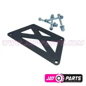 JayParts Hátsó Lengőkar Vázmerevítő Lemez + Csavarkészlet (Hátsó) – Polaris Scrambler / Sportsman XP 1000 S (JP0249)