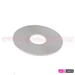JayParts Rozsdamentes Acél Hézagoló / Koptatótárcsa Futómű Szilentekhez – 38 × 10 × 0,5 mm (JP74O120)