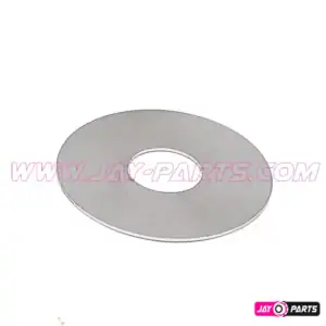 JayParts Rozsdamentes Acél Hézagoló / Koptatótárcsa Futómű Szilentekhez – 38 × 10 × 0,5 mm (JP74O120)