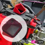 JayParts Légszűrőház Felső Légbeömlő Tuning + DryCharger – Polaris Scrambler 850 / 1000 / 1000 S (JP8005)