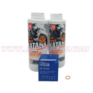 JayParts Ipone Katana 10W-50 HD motorolaj-csere szett – Polaris Scrambler / Sportsman 450–1000
