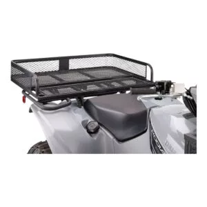 Moose Offroad univerzális ATV hátsó fém csomagtartó kosár (104×67×16 cm, acélhálós) (10101005)