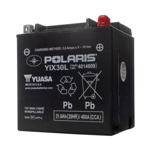 Polaris Gyári 12V 30Ah Zárt AGM Akkumulátor – Sportsman / Scrambler / Ranger / RZR (4014609) (1. kép)