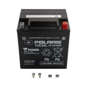 Polaris Gyári 12V 30Ah Zárt AGM Akkumulátor – Sportsman / Scrambler / Ranger / RZR (4014609) (2. kép)