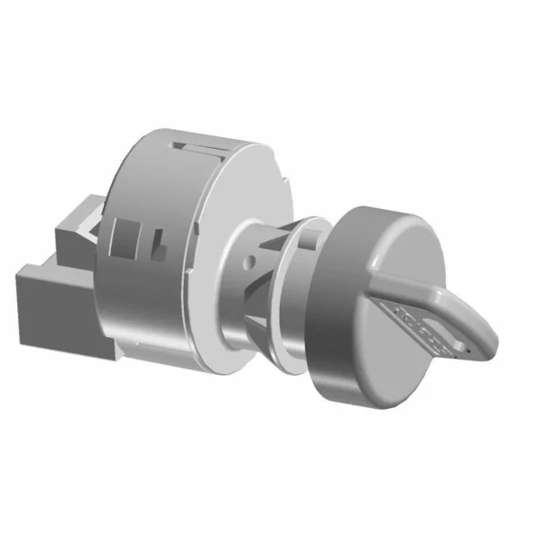 Polaris 4081557 gyújtáskapcsoló 3D nézet és csatlakozó