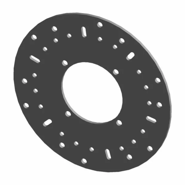 Polaris Gyári Első Féktárcsa – Sportsman 400 / 450 / 500 / 570 / 800 / Ranger 500 / 570 / RZR 570 / 800 (5244314) (3. kép)