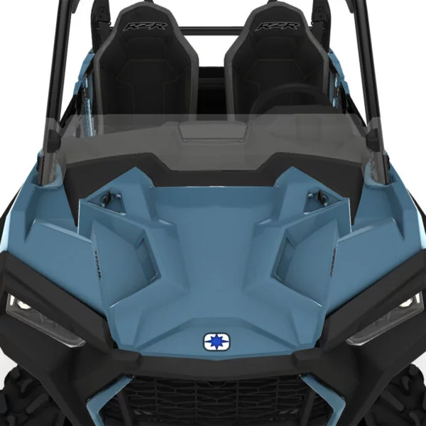 Polaris Gyári Lock & Ride Félmagas Polikarbonát Szélvédő – RZR XP 1000 / XP Turbo / Trail S (2884768) (2. kép)