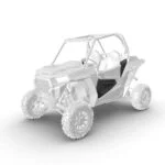 Polaris RZR XP 1000 és XP Turbo gyári alsó ajtóbetét készlet 2879509 (Lower Door Inserts) (3. kép)