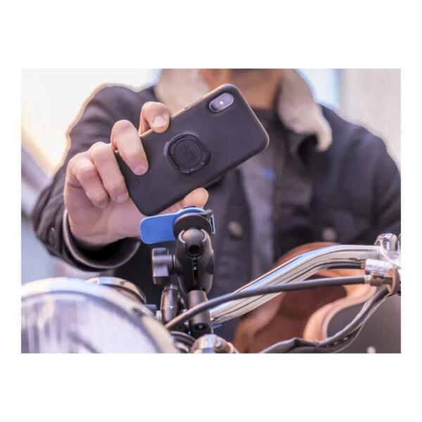 Quad Lock 1" (25,4 mm) RAM® Gömbfej Telefontartó Adapter Motorkerékpárhoz és Quadhoz (QLM-BAL-2) (2. kép)