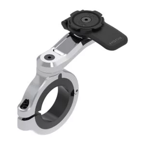 Quad Lock PRO Króm Kormány és Bukócső Telefontartó Konzol Large – 38–51 mm (QLM-LHB-CHR) (1. kép)