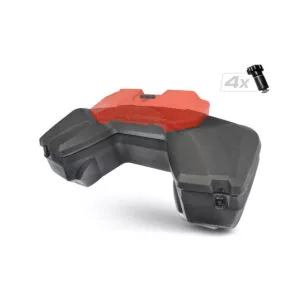 SHARK AX115 hátsó ATV doboz (115 L, zárható) – Polaris Sportsman Touring 570 és univerzális quad csomagtartókhoz