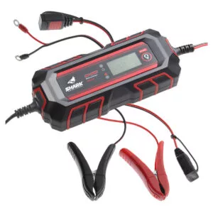 SHARK CN-4000 automata intelligens akkumulátortöltő és csepptöltő (6V / 12V, 4A, IP54)