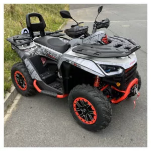 Teljes karcálló idomvédő dekor és matrica szett Segway Snarler AT6 L (hosszú) modellekhez (szürke)