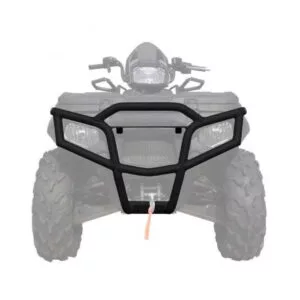 XRW alumínium első gallytörő lökhárító Polaris Sportsman XP 1000 / 850 modellekhez (fekete)