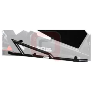 XRW P6 alumínium küszöbvédő és oldalvédő (Nerf Bar / Rock Slider) pár Polaris RZR XP 1000 / Turbo modellekhez (fekete)